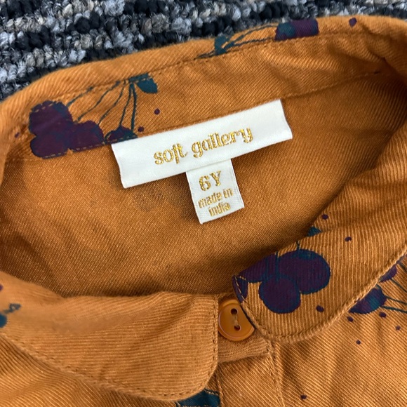 Soft Gallery Floral Kids Shirt and Skirt Set - Picture 2 of 2